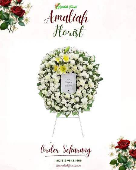 Krans Bunga Duka Plandi